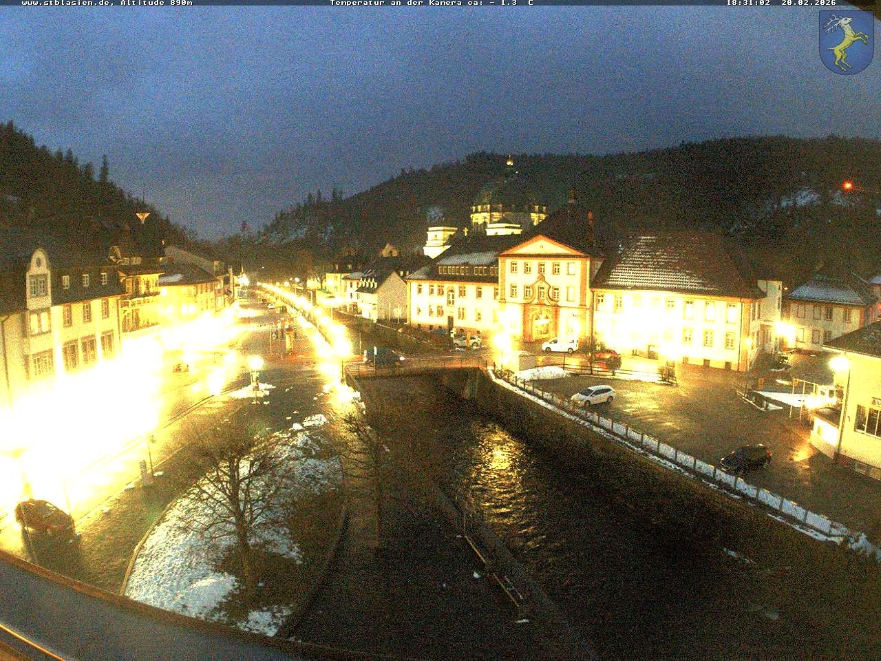 Archived image Webcam St Blasien Menzenschwand: main street