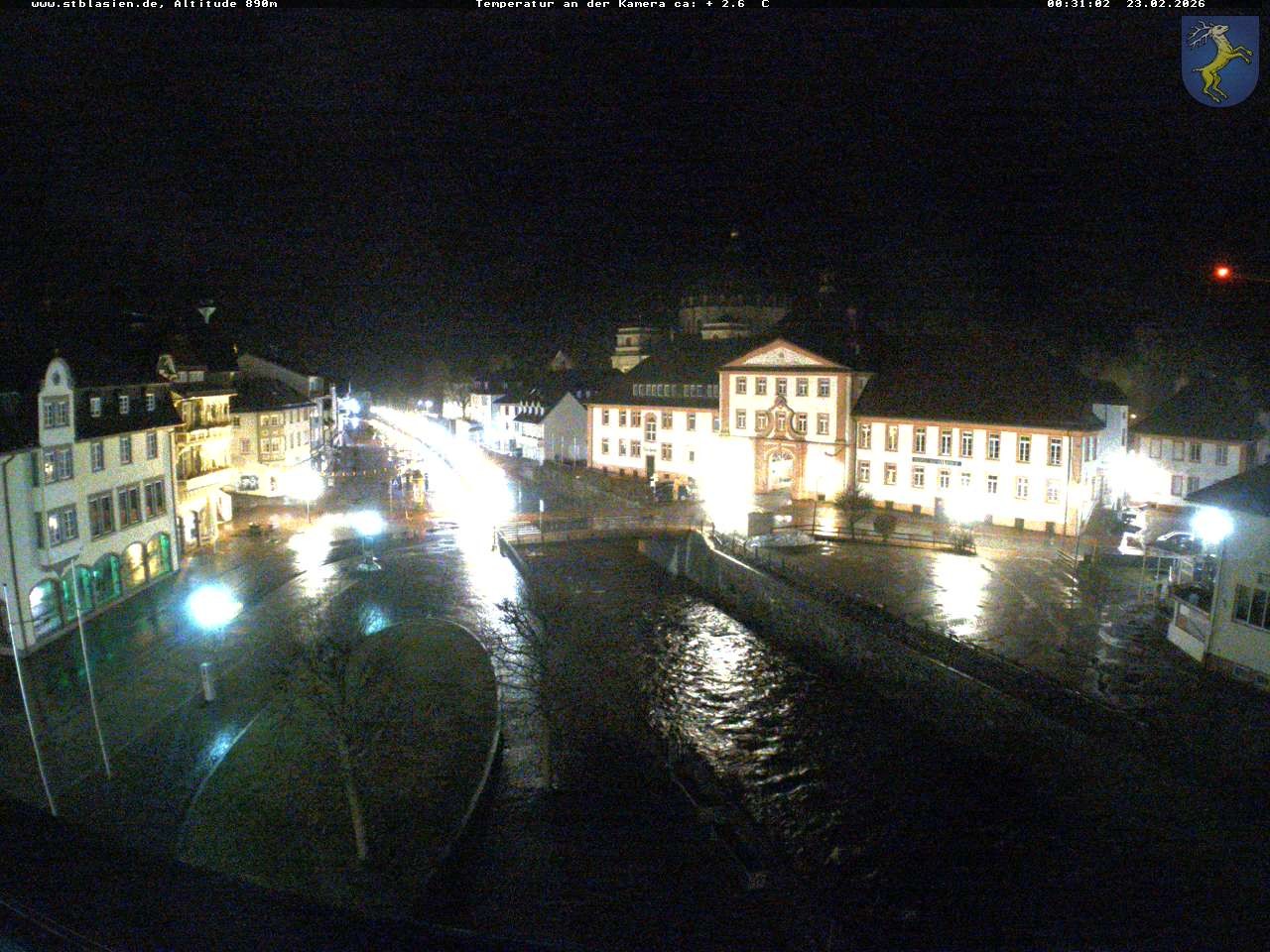 Archived image Webcam St Blasien Menzenschwand: main street