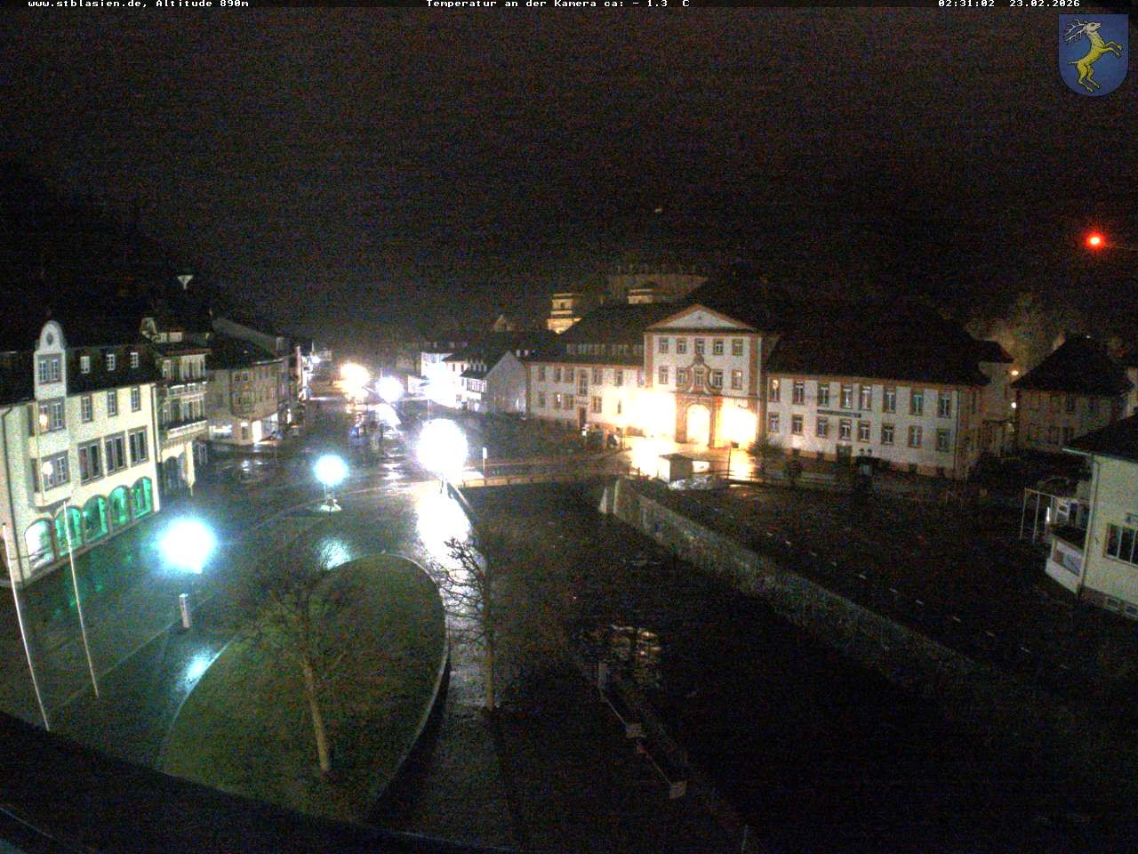 Archived image Webcam St Blasien Menzenschwand: main street