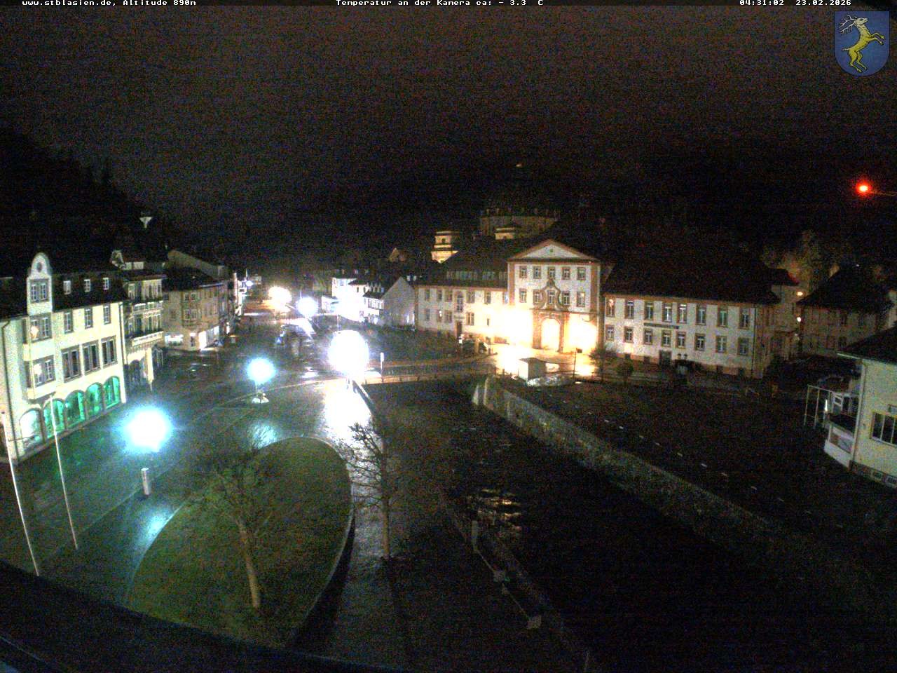Archived image Webcam St Blasien Menzenschwand: main street