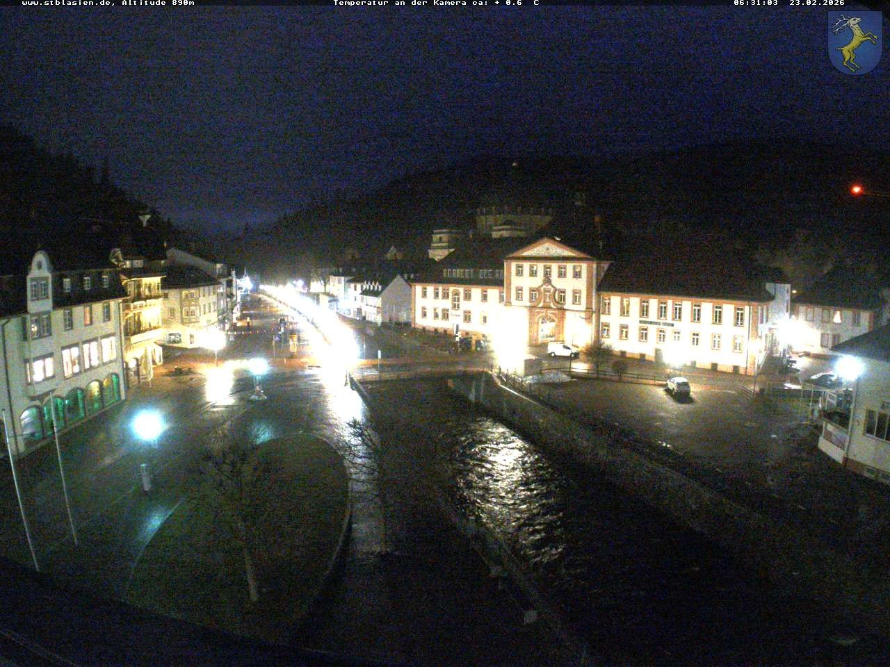 Archived image Webcam St Blasien Menzenschwand: main street