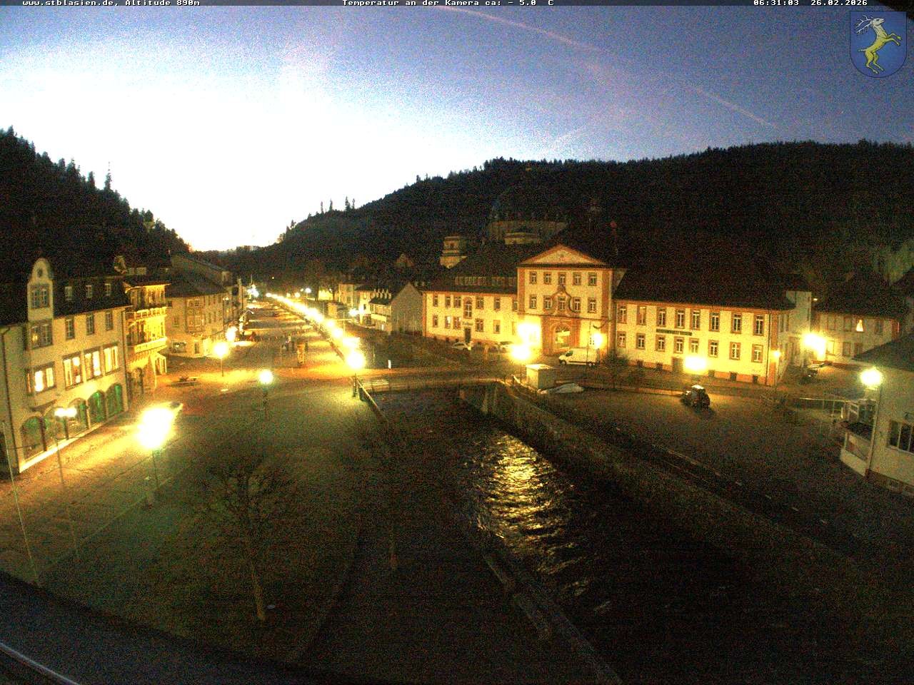 Archiv Foto Webcam St Blasien Menzenschwand: Hauptstraße