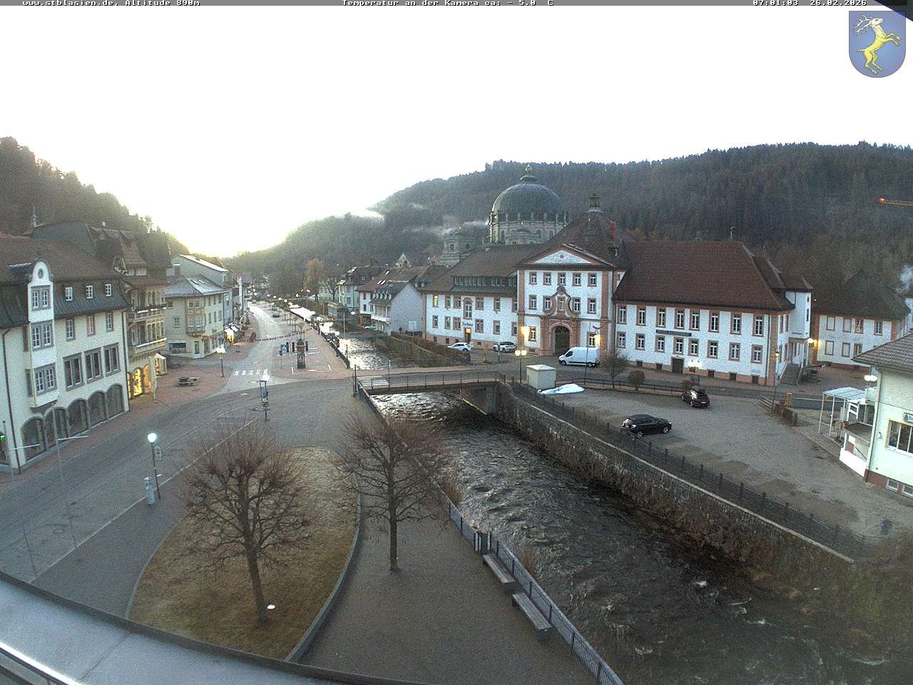 Archiv Foto Webcam St Blasien Menzenschwand: Hauptstraße