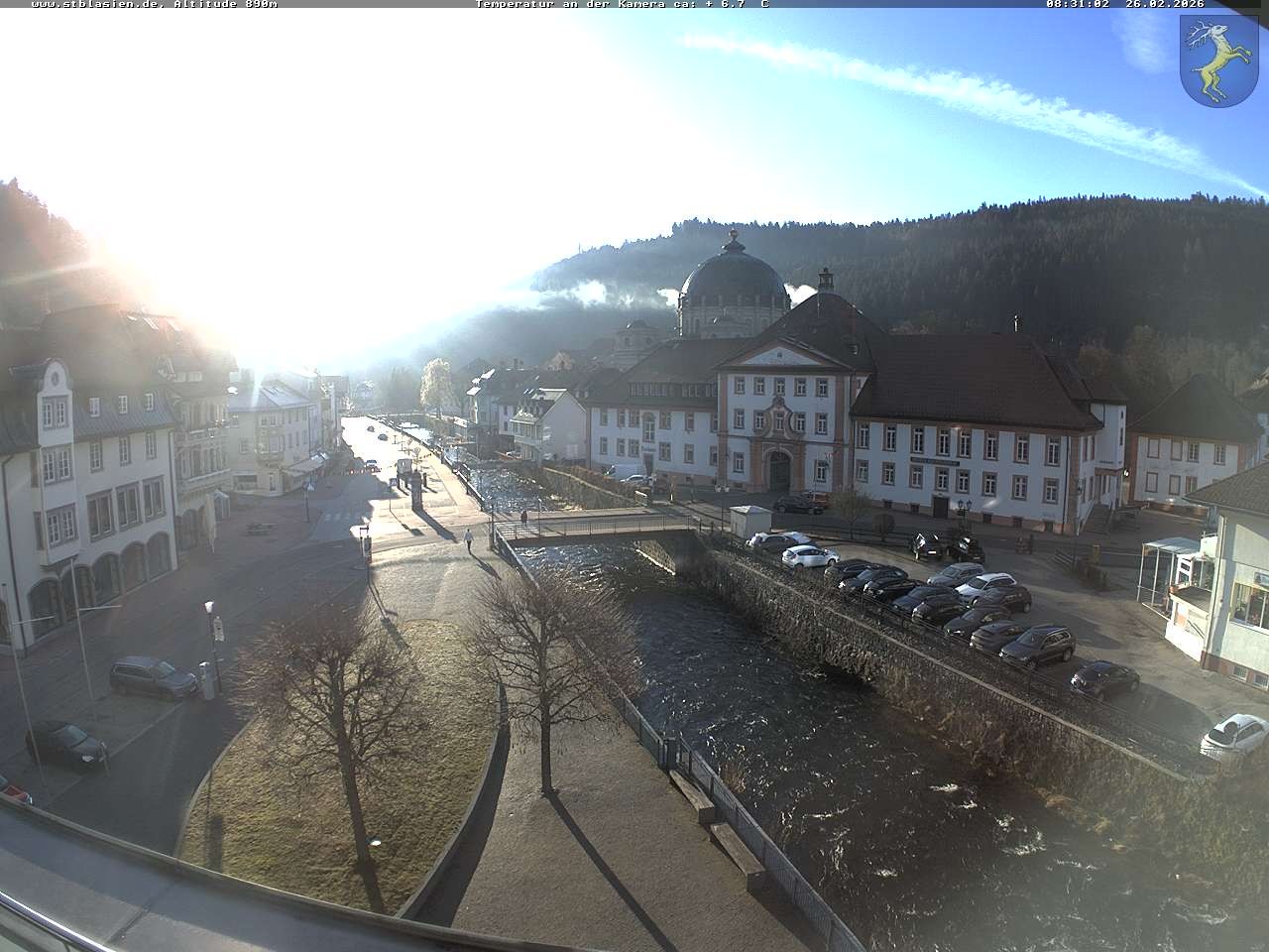 Archiv Foto Webcam St Blasien Menzenschwand: Hauptstraße