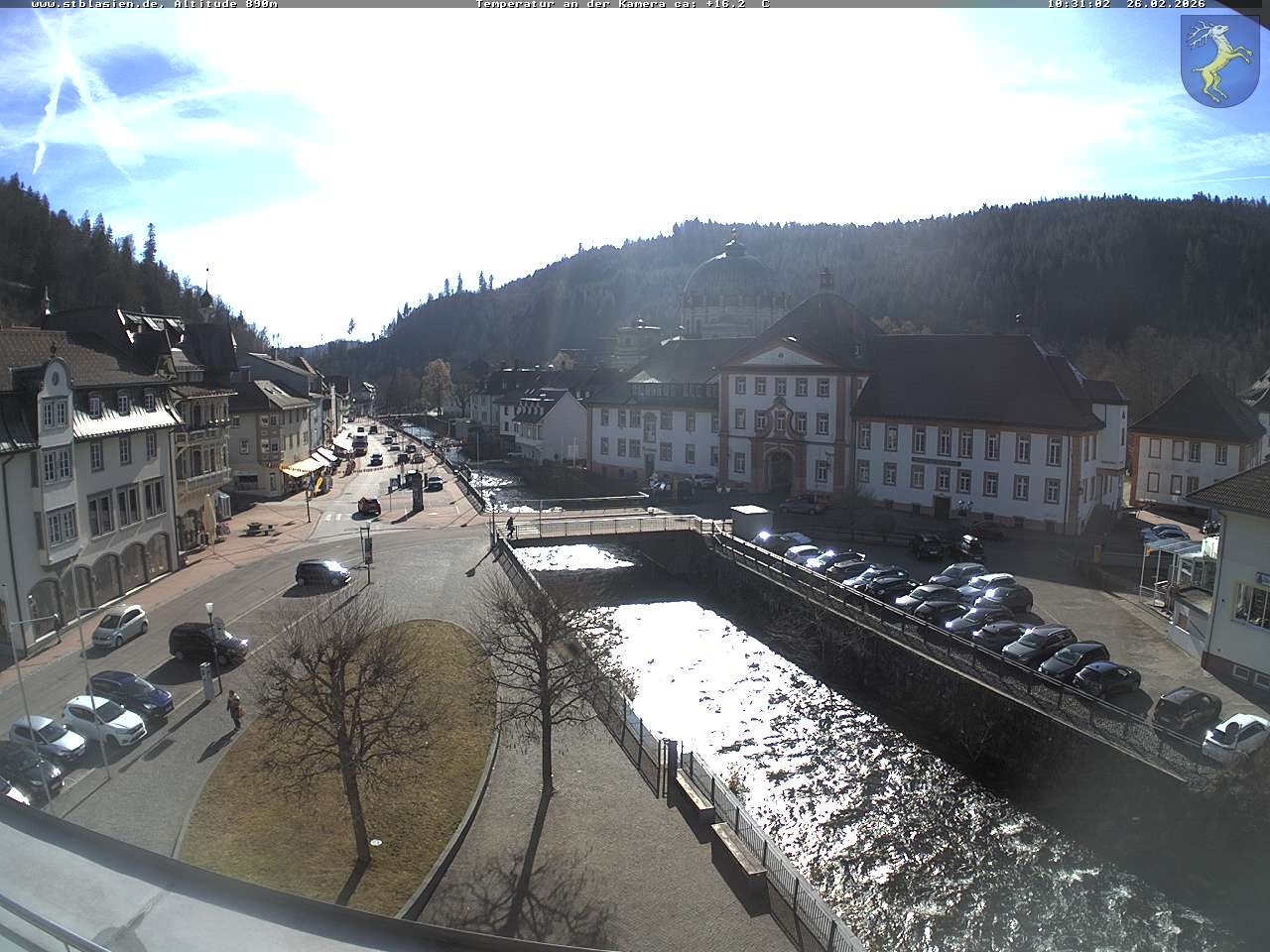 Archiv Foto Webcam St Blasien Menzenschwand: Hauptstraße