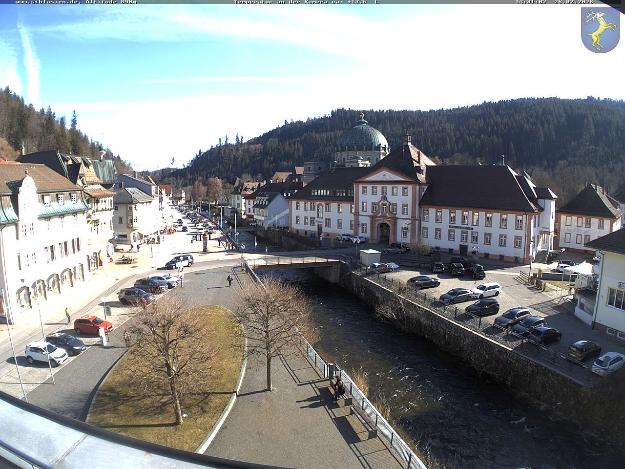 Archiv Foto Webcam St Blasien Menzenschwand: Hauptstraße