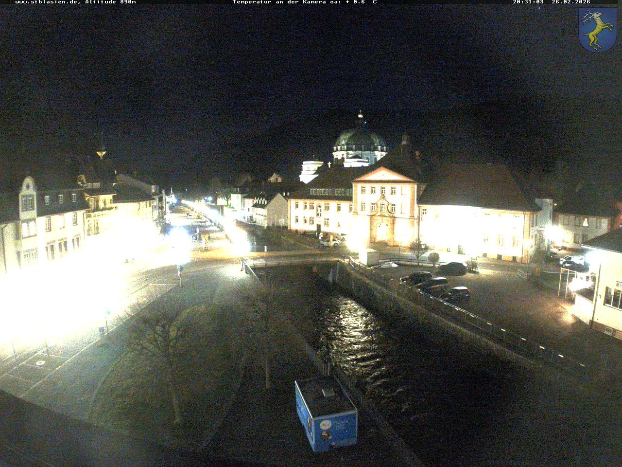 Archived image Webcam St Blasien Menzenschwand: main street