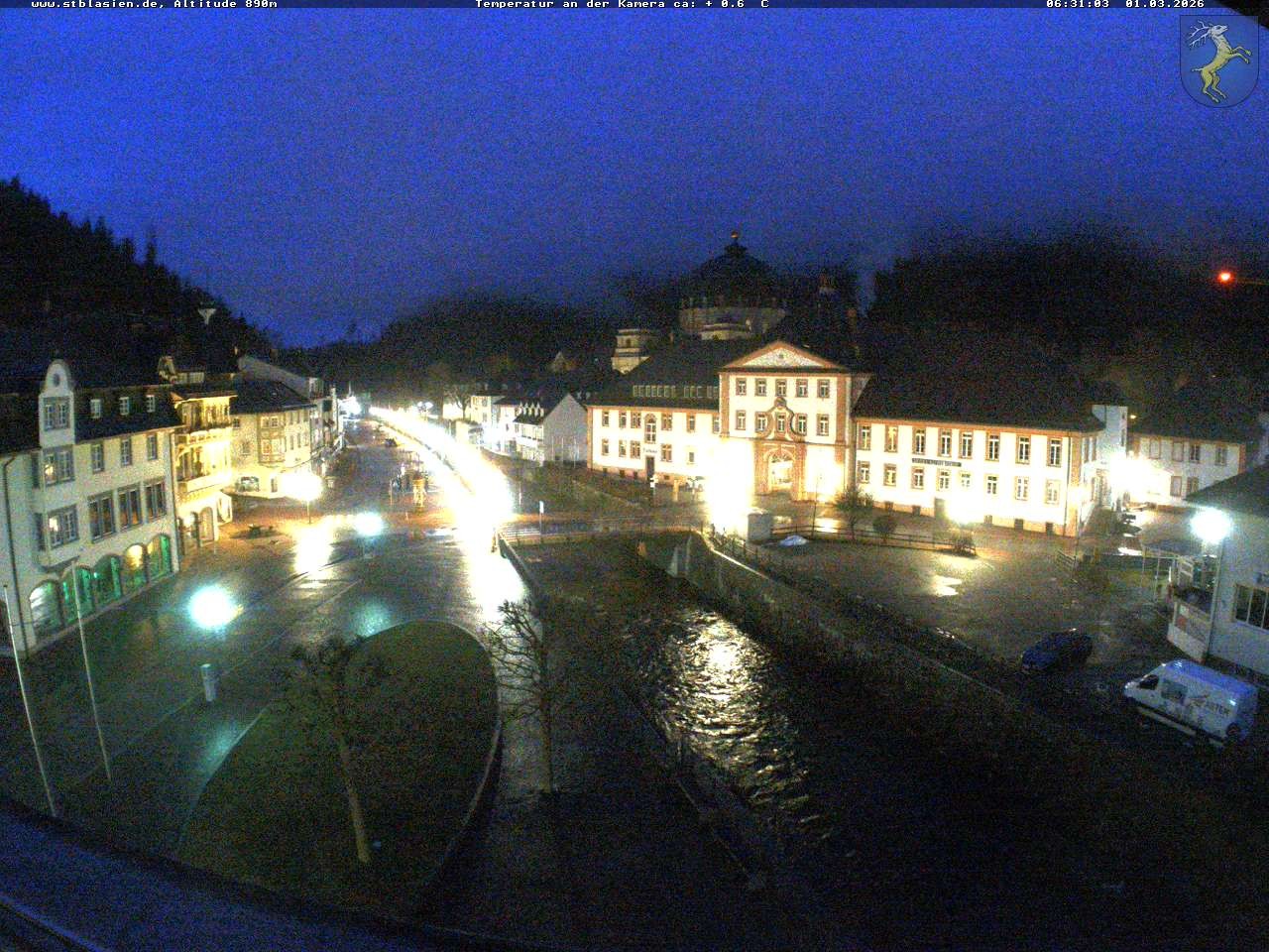 Archiv Foto Webcam St Blasien Menzenschwand: Hauptstraße