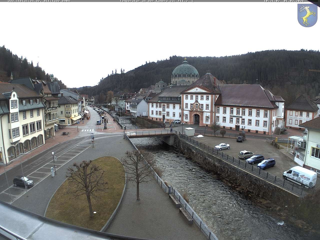 Archiv Foto Webcam St Blasien Menzenschwand: Hauptstraße