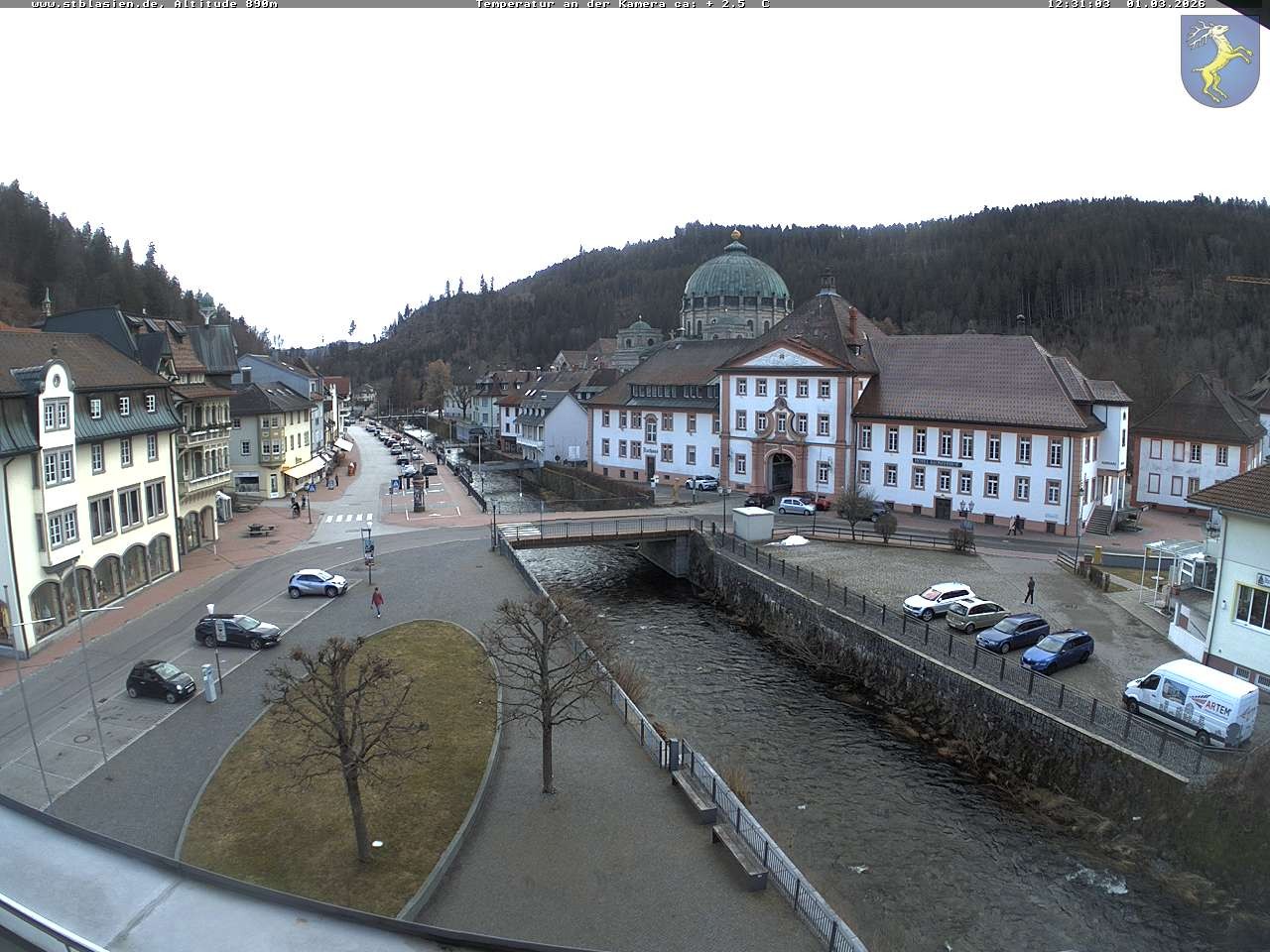 Archiv Foto Webcam St Blasien Menzenschwand: Hauptstraße
