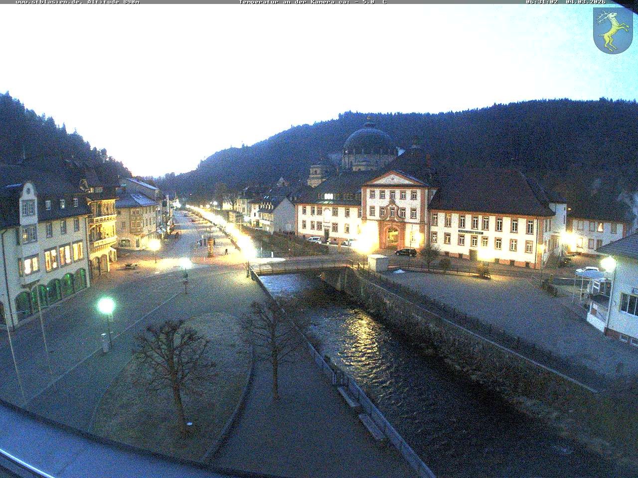 Archived image Webcam St Blasien Menzenschwand: main street