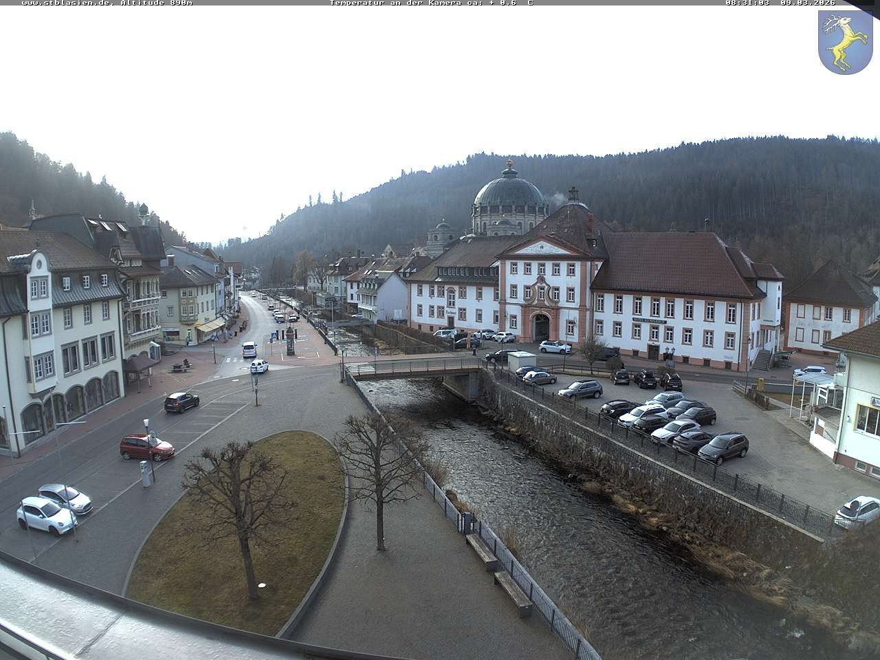 Archiv Foto Webcam St Blasien Menzenschwand: Hauptstraße