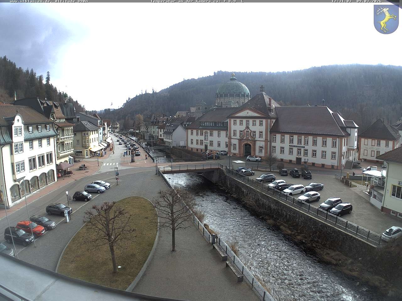 Archiv Foto Webcam St Blasien Menzenschwand: Hauptstraße