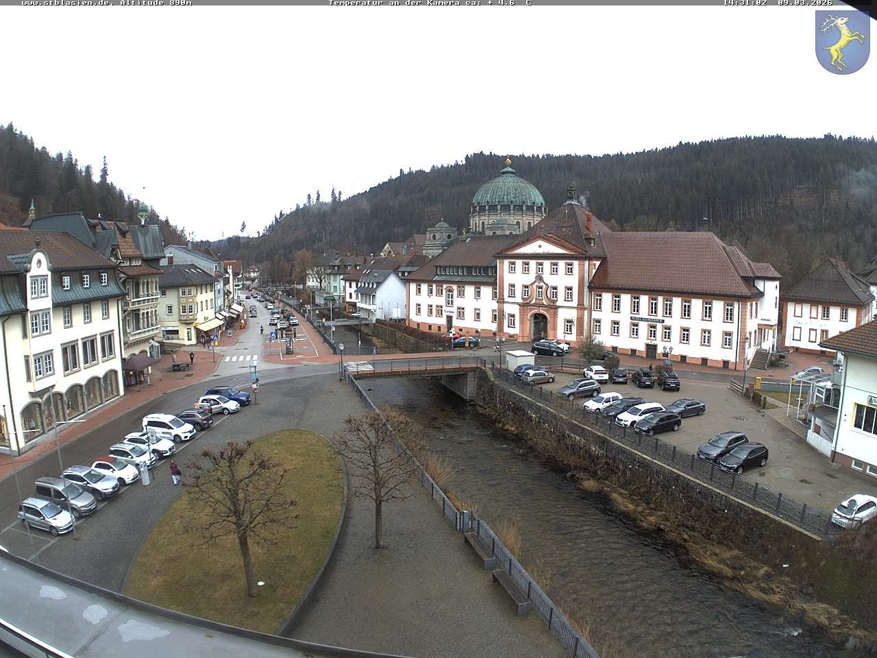 Archiv Foto Webcam St Blasien Menzenschwand: Hauptstraße