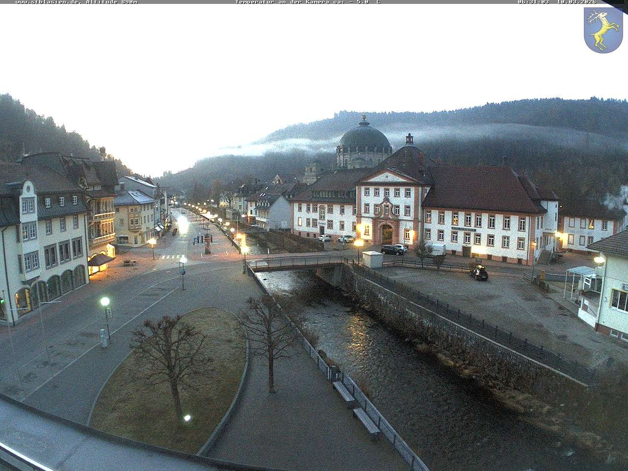 Archiv Foto Webcam St Blasien Menzenschwand: Hauptstraße