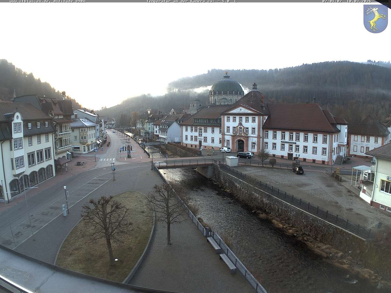 Archiv Foto Webcam St Blasien Menzenschwand: Hauptstraße