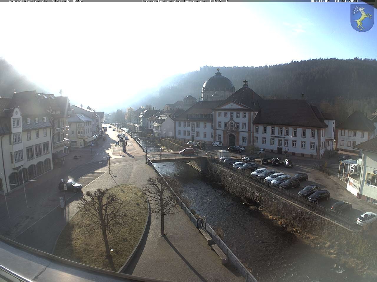 Archiv Foto Webcam St Blasien Menzenschwand: Hauptstraße