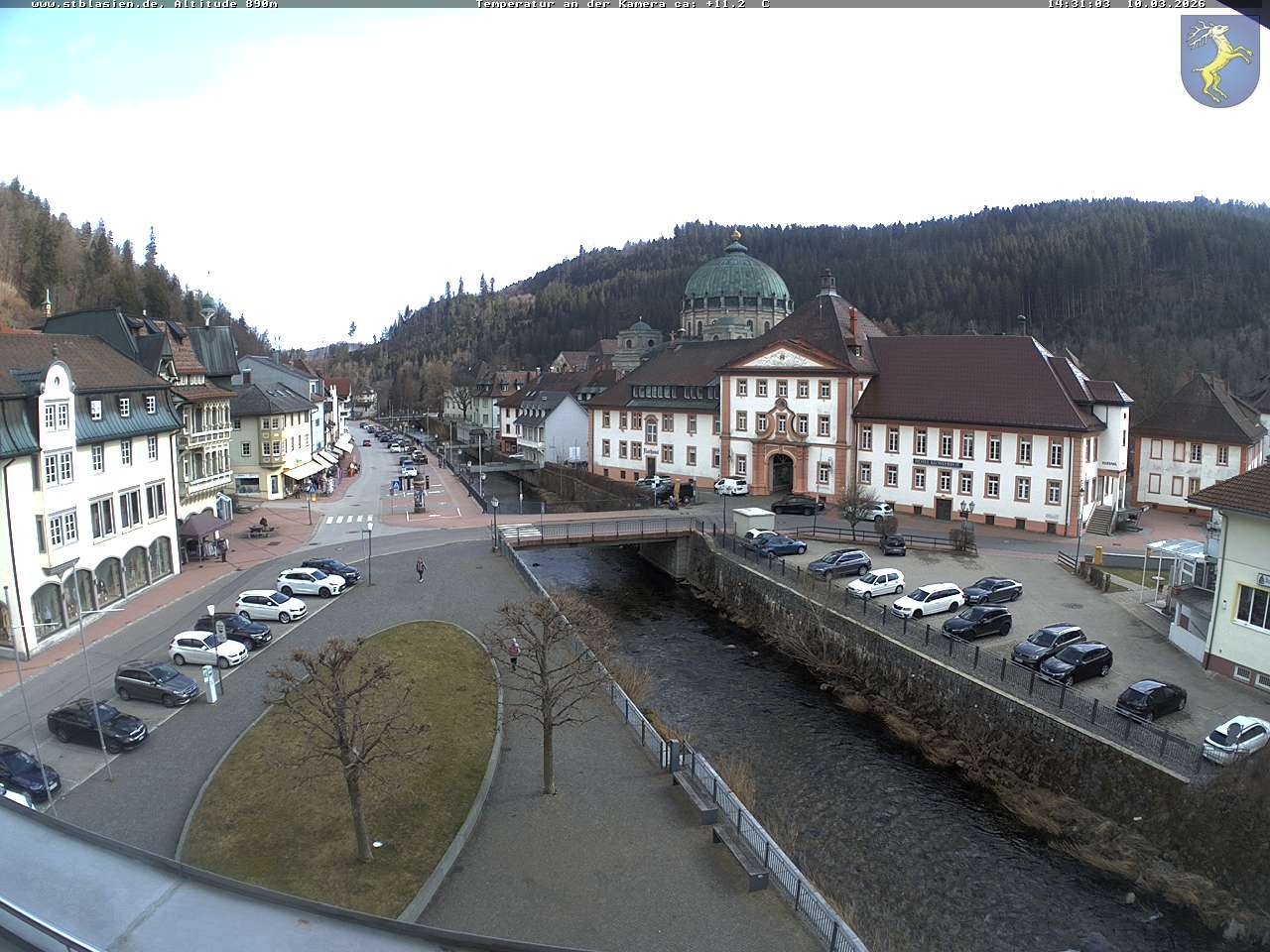 Archiv Foto Webcam St Blasien Menzenschwand: Hauptstraße