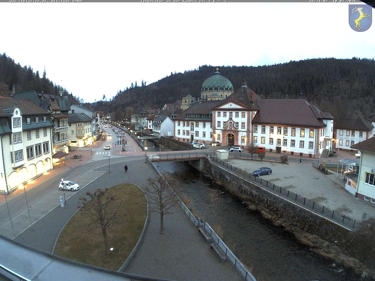 Archiv Foto Webcam St Blasien Menzenschwand: Hauptstraße
