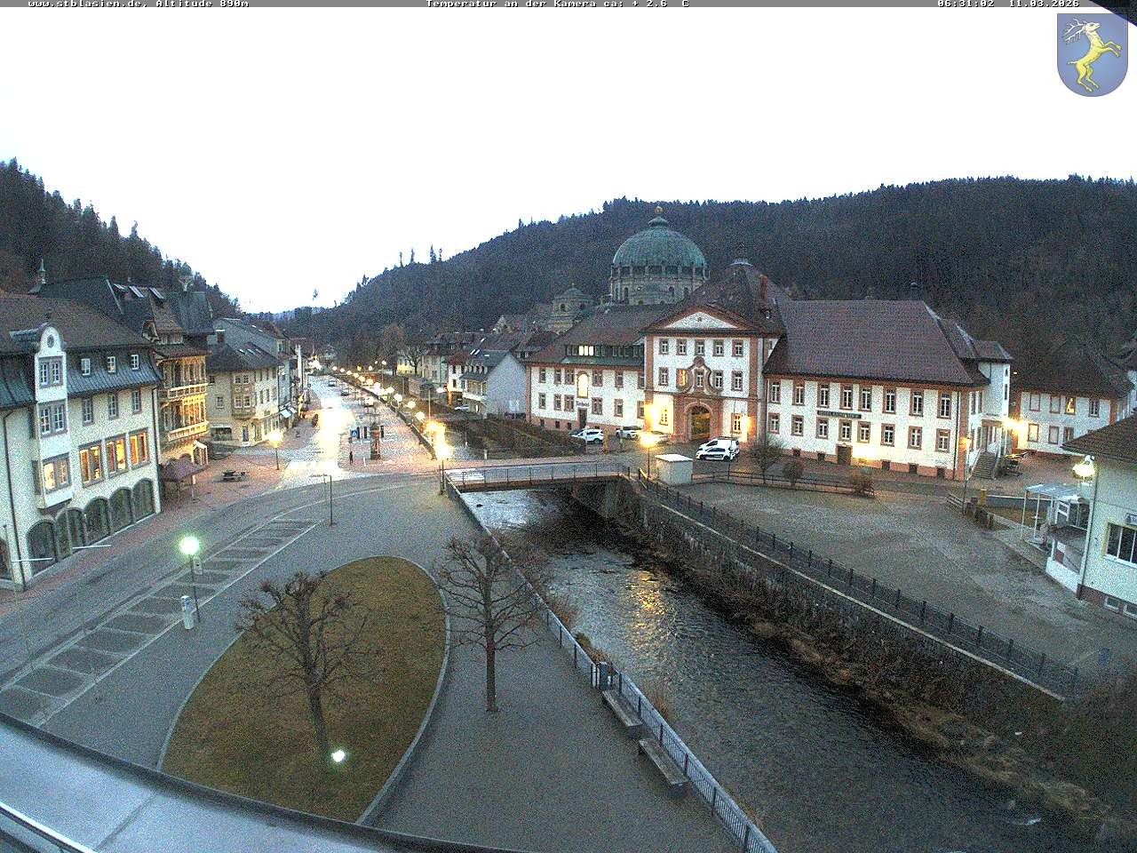 Archiv Foto Webcam St Blasien Menzenschwand: Hauptstraße