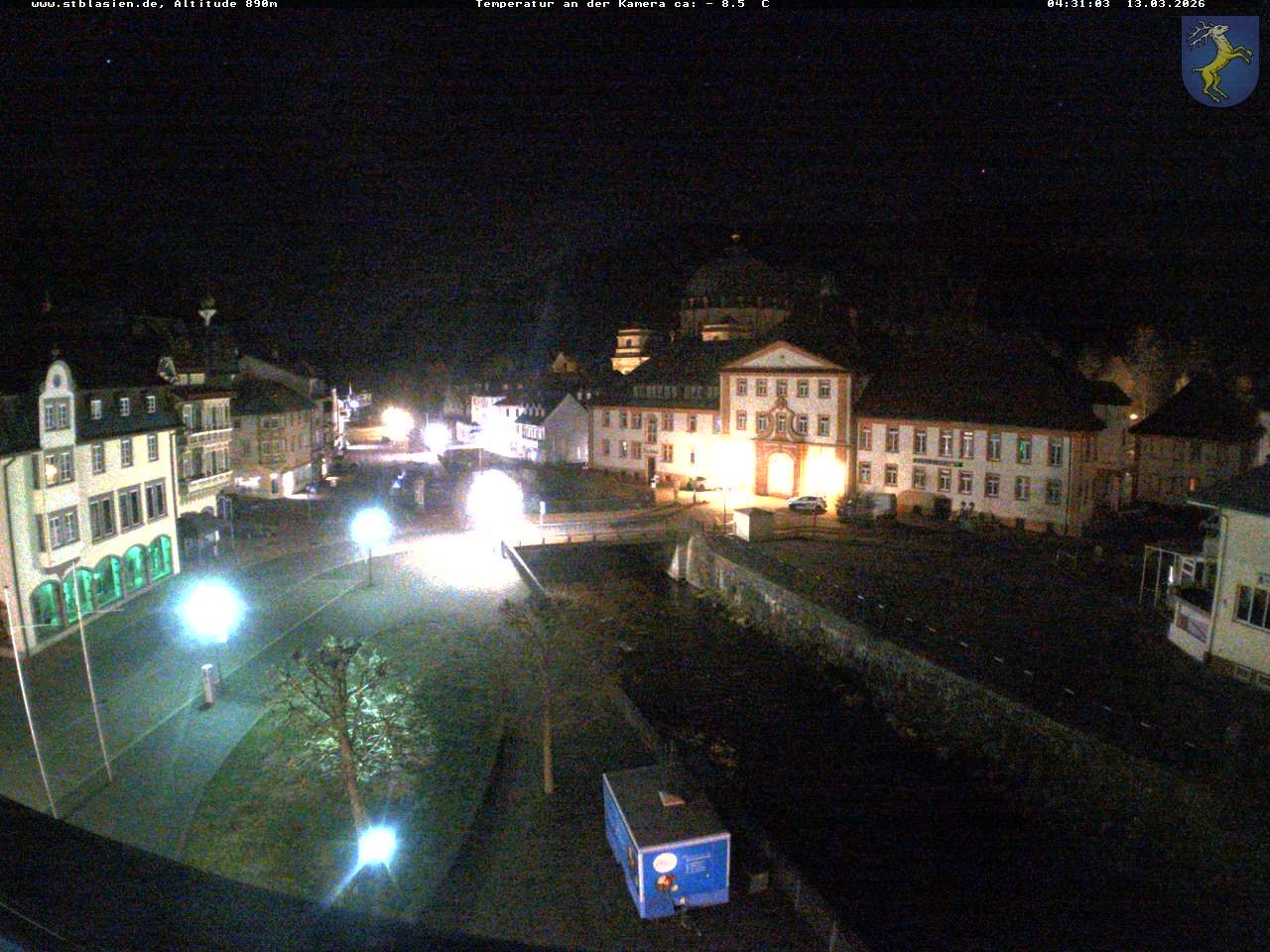 Archiv Foto Webcam St Blasien Menzenschwand: Hauptstraße