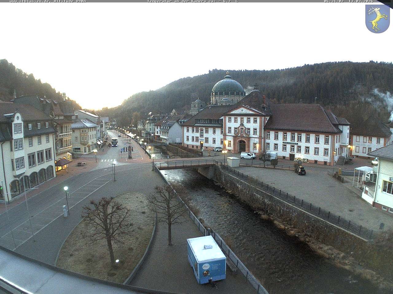 Archiv Foto Webcam St Blasien Menzenschwand: Hauptstraße