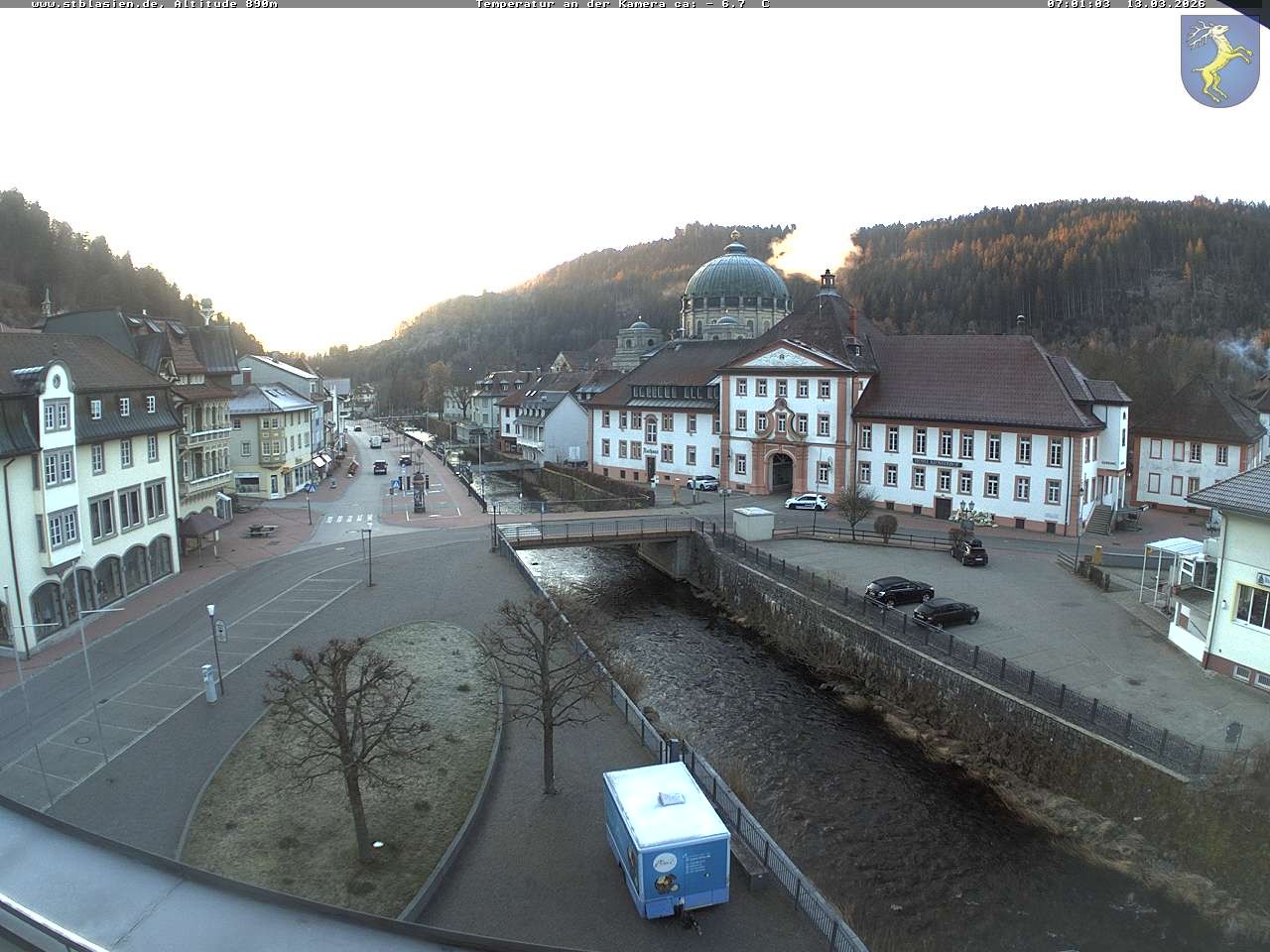 Archiv Foto Webcam St Blasien Menzenschwand: Hauptstraße