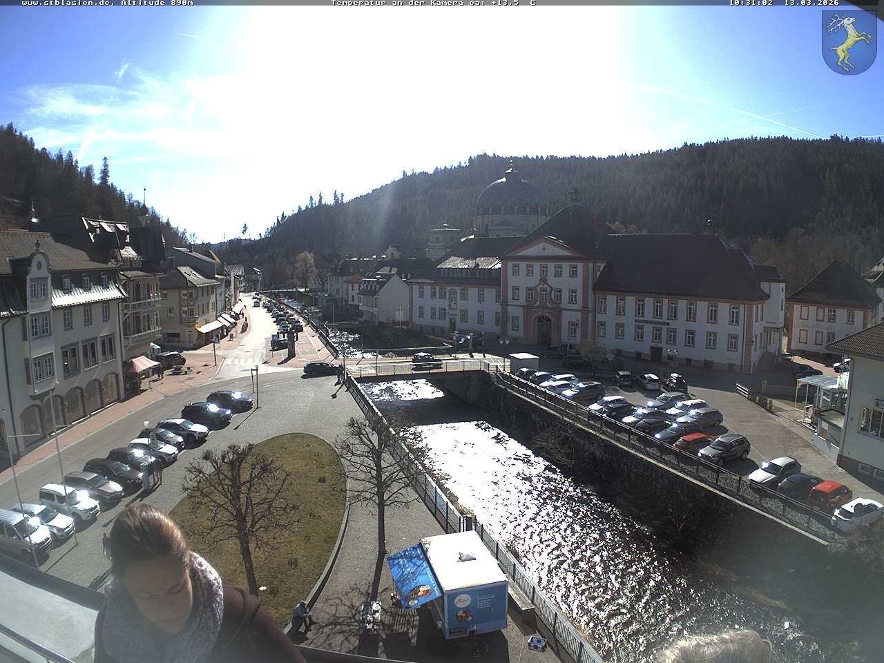 Archiv Foto Webcam St Blasien Menzenschwand: Hauptstraße