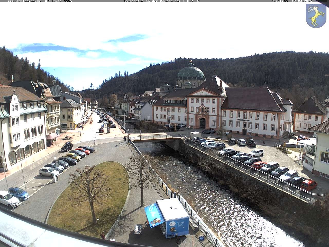 Archiv Foto Webcam St Blasien Menzenschwand: Hauptstraße
