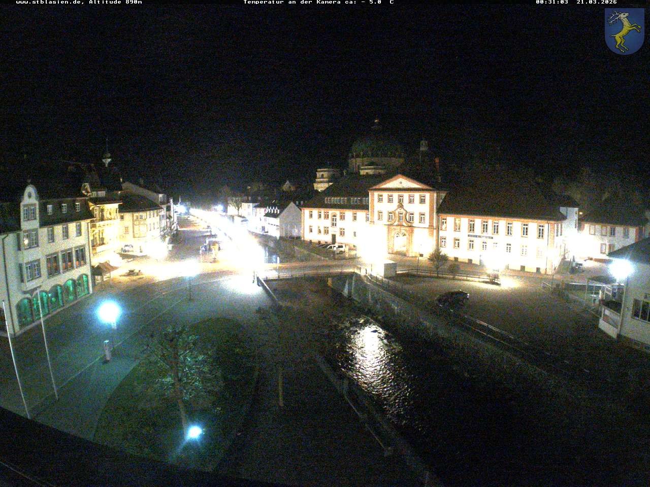 Archiv Foto Webcam St Blasien Menzenschwand: Hauptstraße