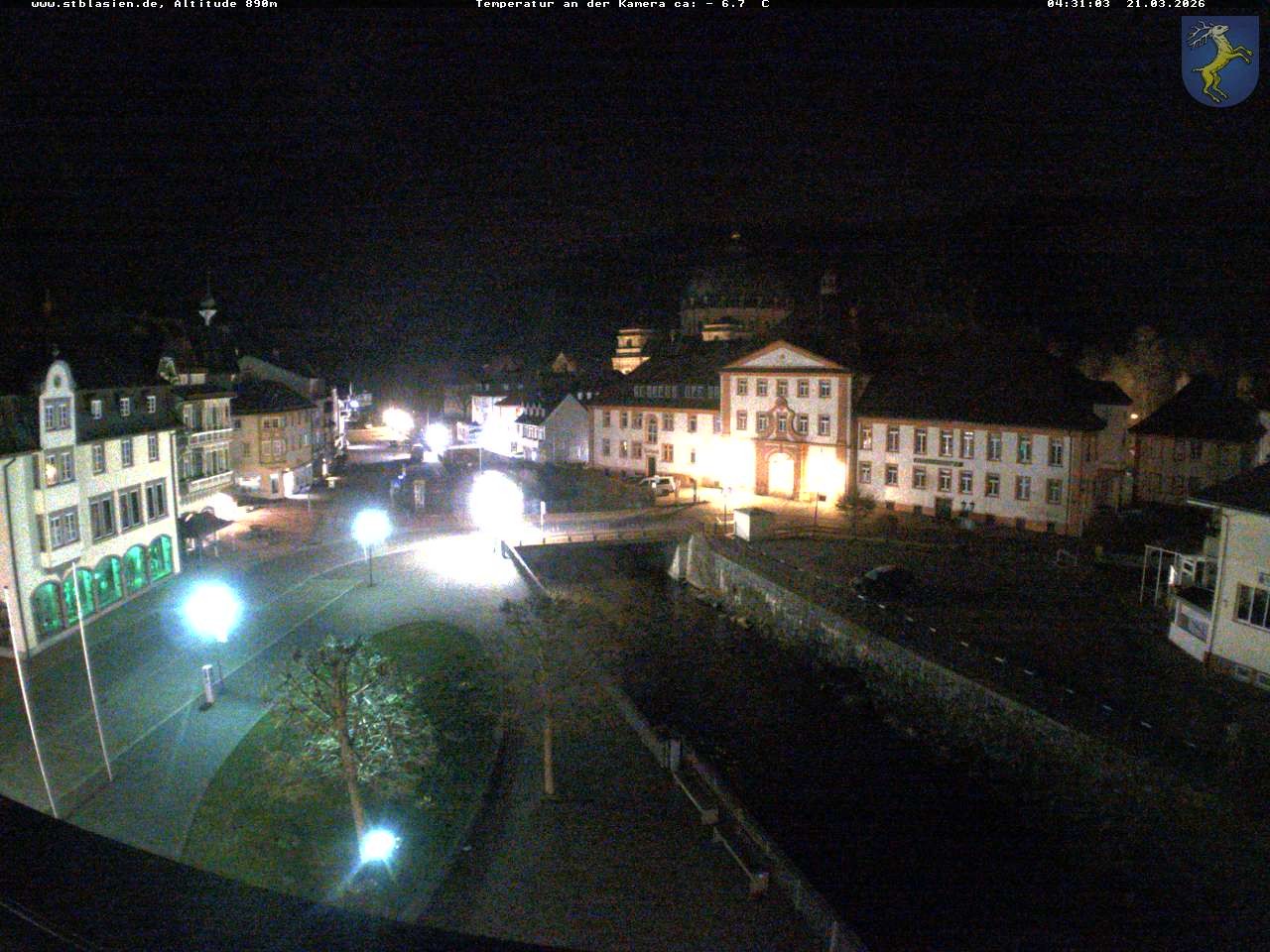 Archiv Foto Webcam St Blasien Menzenschwand: Hauptstraße