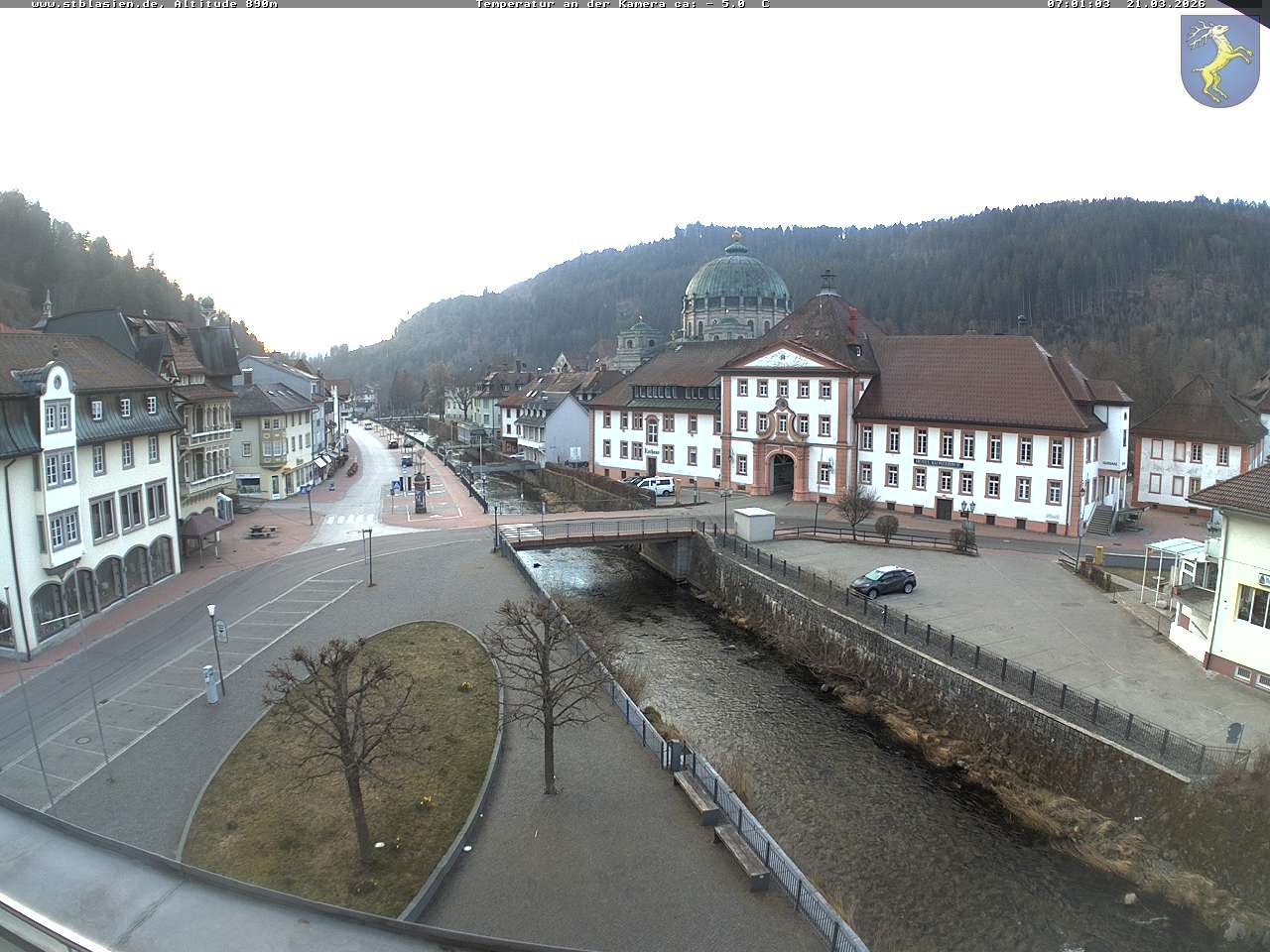 Archiv Foto Webcam St Blasien Menzenschwand: Hauptstraße