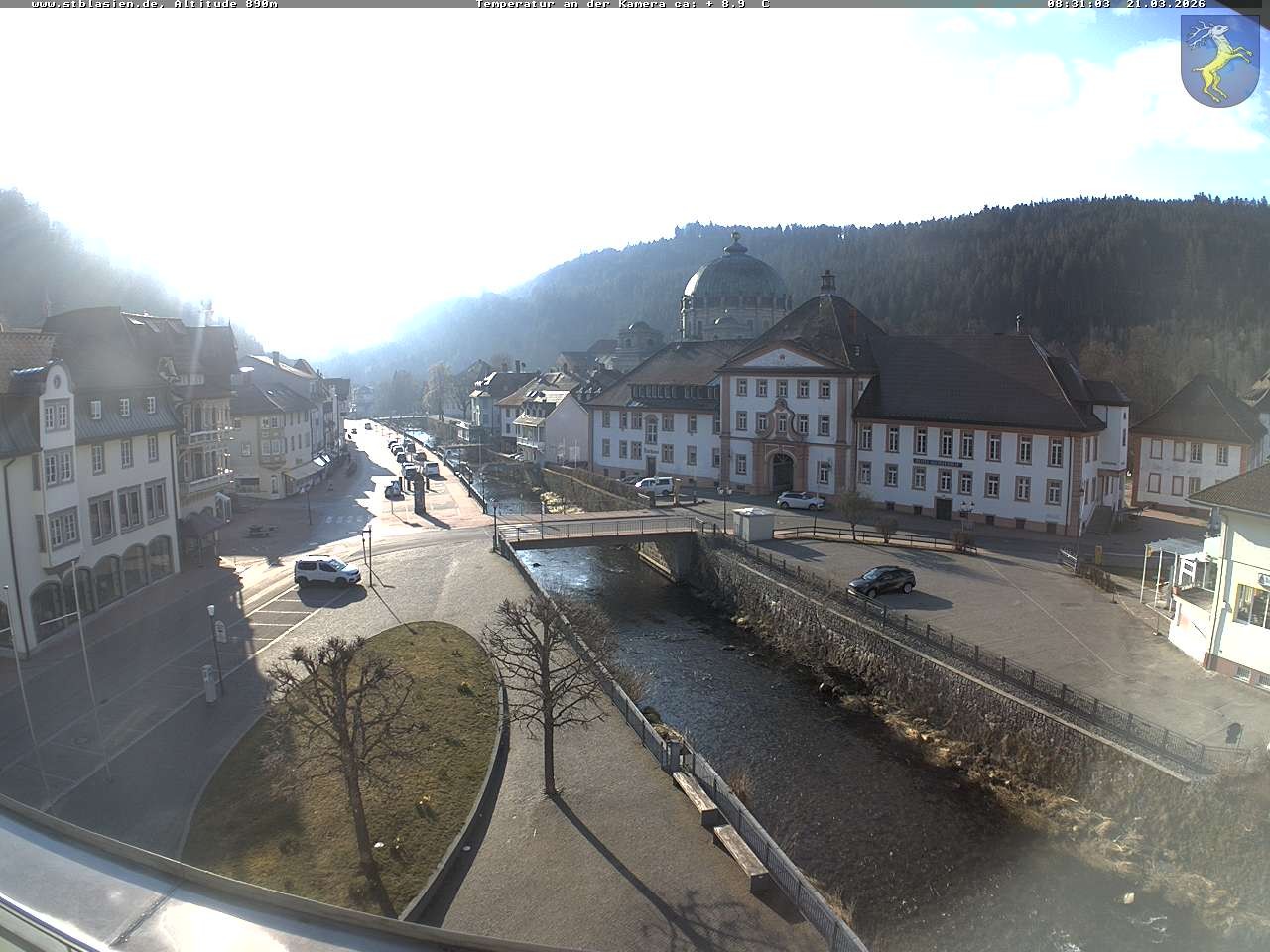 Archiv Foto Webcam St Blasien Menzenschwand: Hauptstraße
