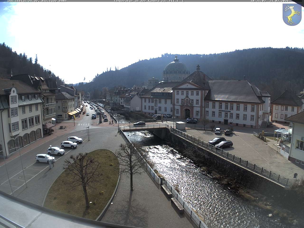Archiv Foto Webcam St Blasien Menzenschwand: Hauptstraße