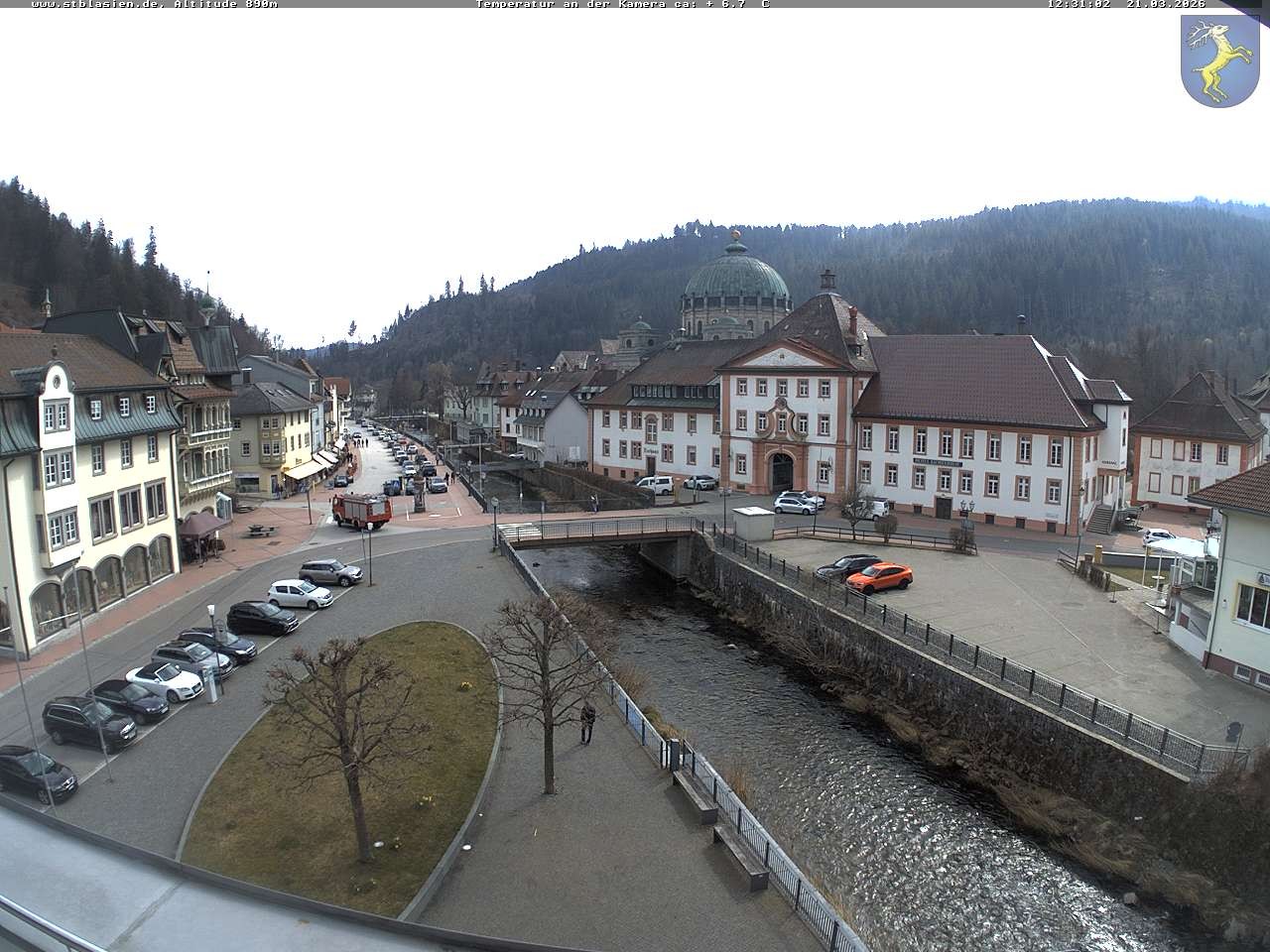 Archiv Foto Webcam St Blasien Menzenschwand: Hauptstraße