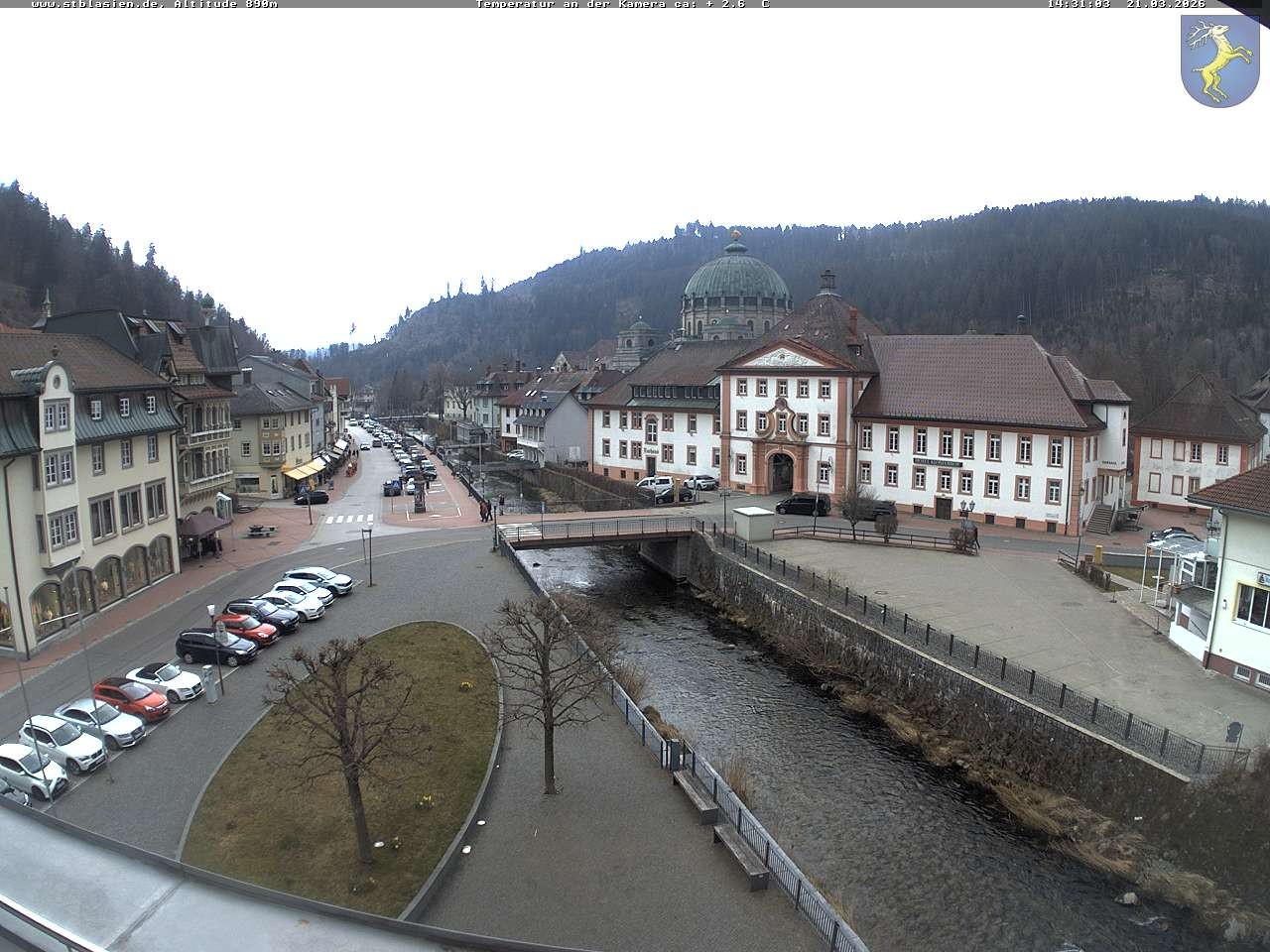 Archiv Foto Webcam St Blasien Menzenschwand: Hauptstraße