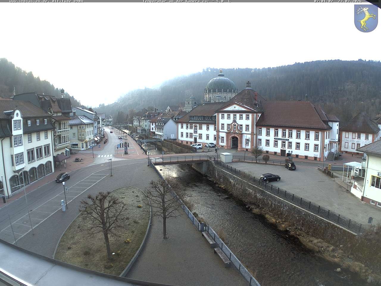 Archiv Foto Webcam St Blasien Menzenschwand: Hauptstraße