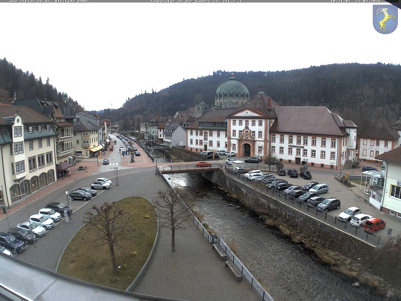 Archiv Foto Webcam St Blasien Menzenschwand: Hauptstraße