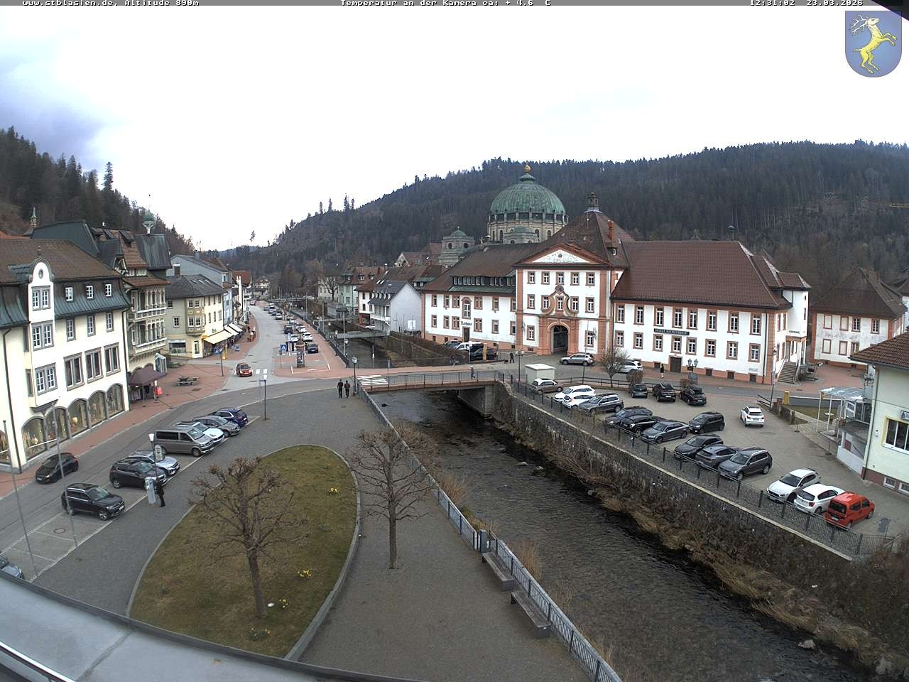 Archiv Foto Webcam St Blasien Menzenschwand: Hauptstraße