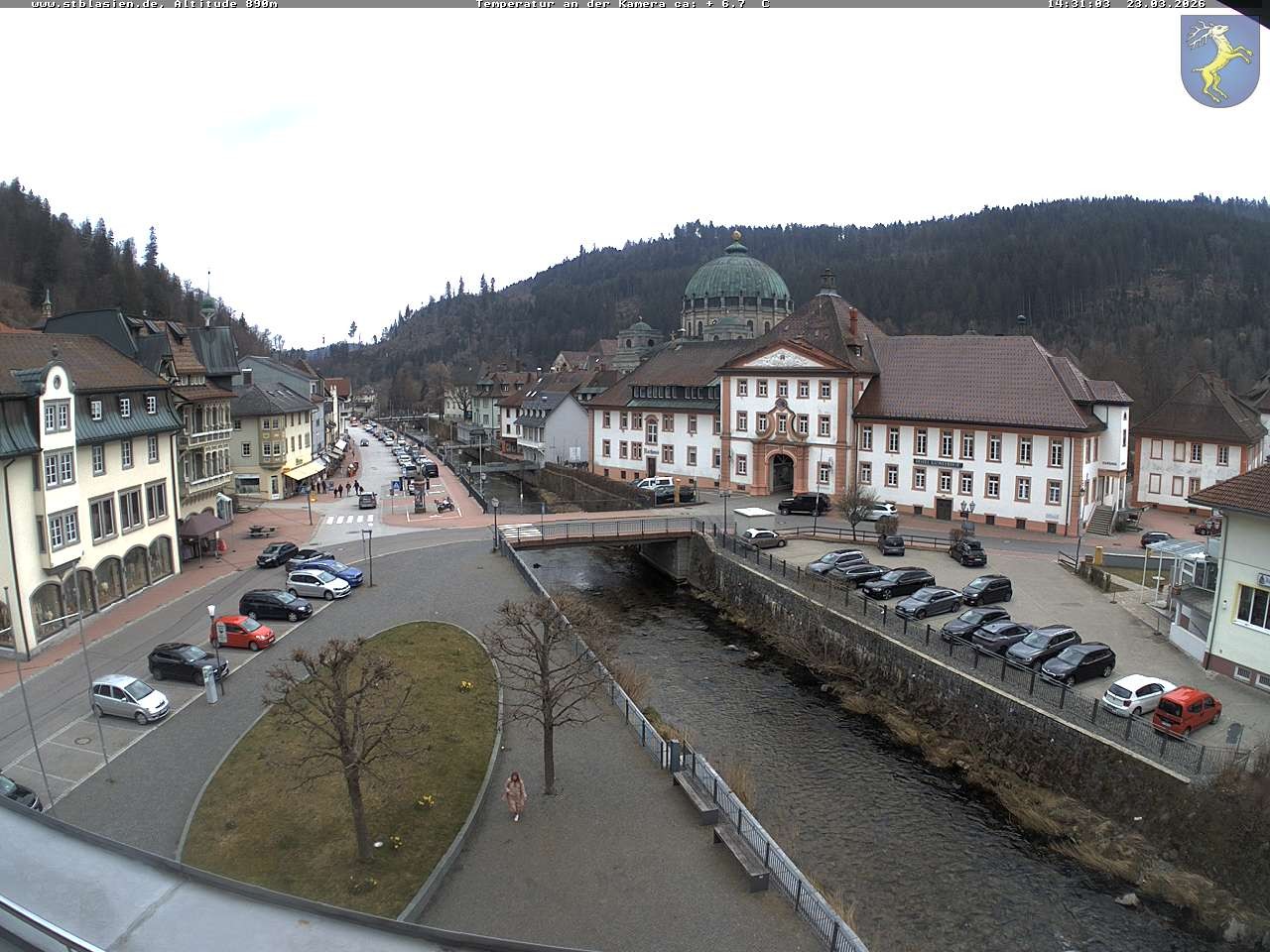 Archiv Foto Webcam St Blasien Menzenschwand: Hauptstraße