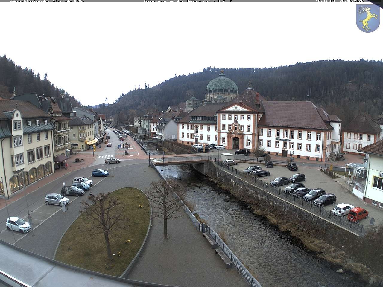 Archiv Foto Webcam St Blasien Menzenschwand: Hauptstraße