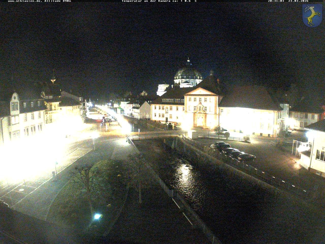 Archived image Webcam St Blasien Menzenschwand: main street