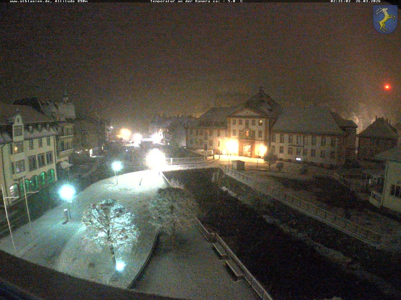 Archiv Foto Webcam St Blasien Menzenschwand: Hauptstraße