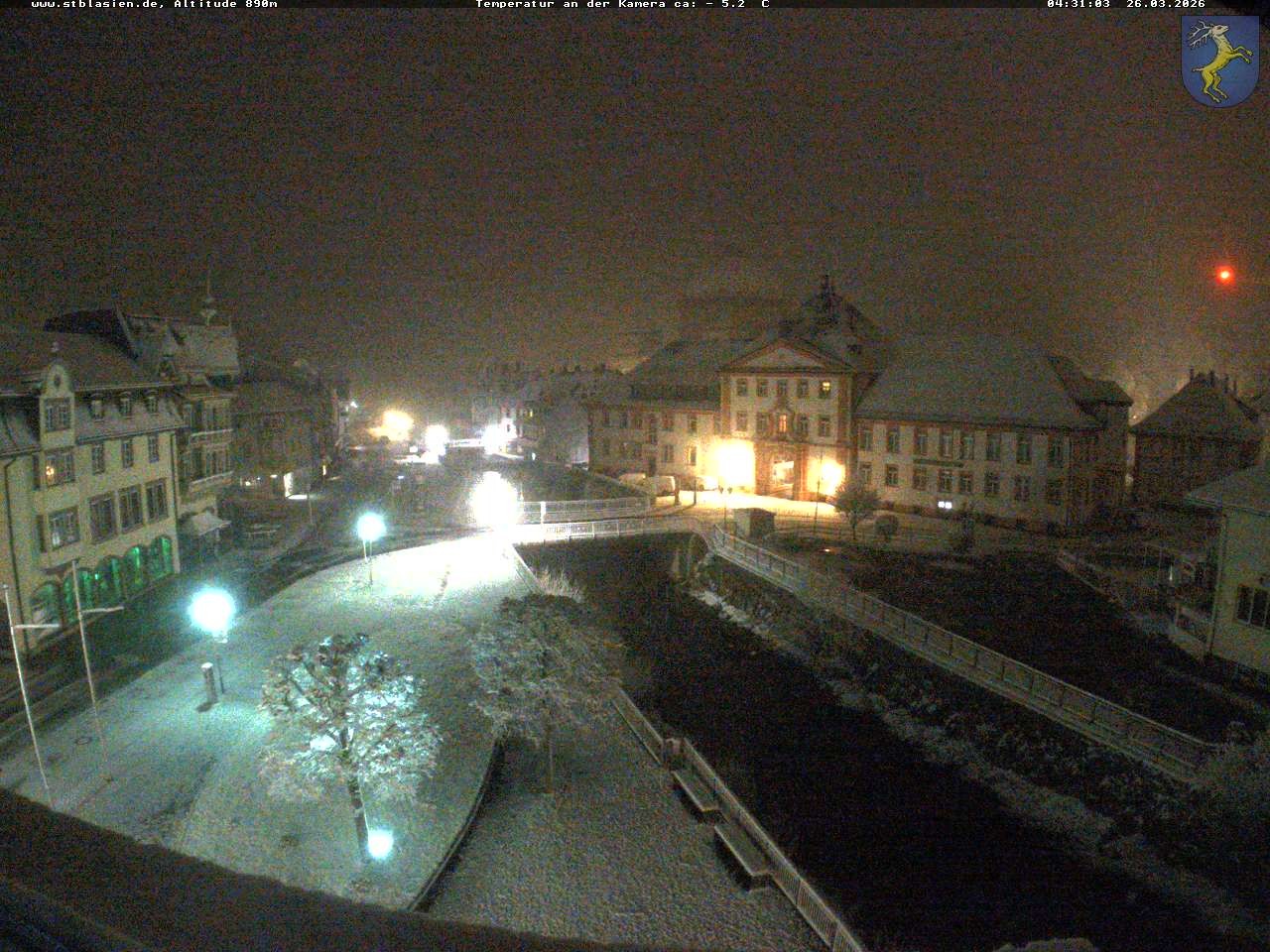 Archiv Foto Webcam St Blasien Menzenschwand: Hauptstraße
