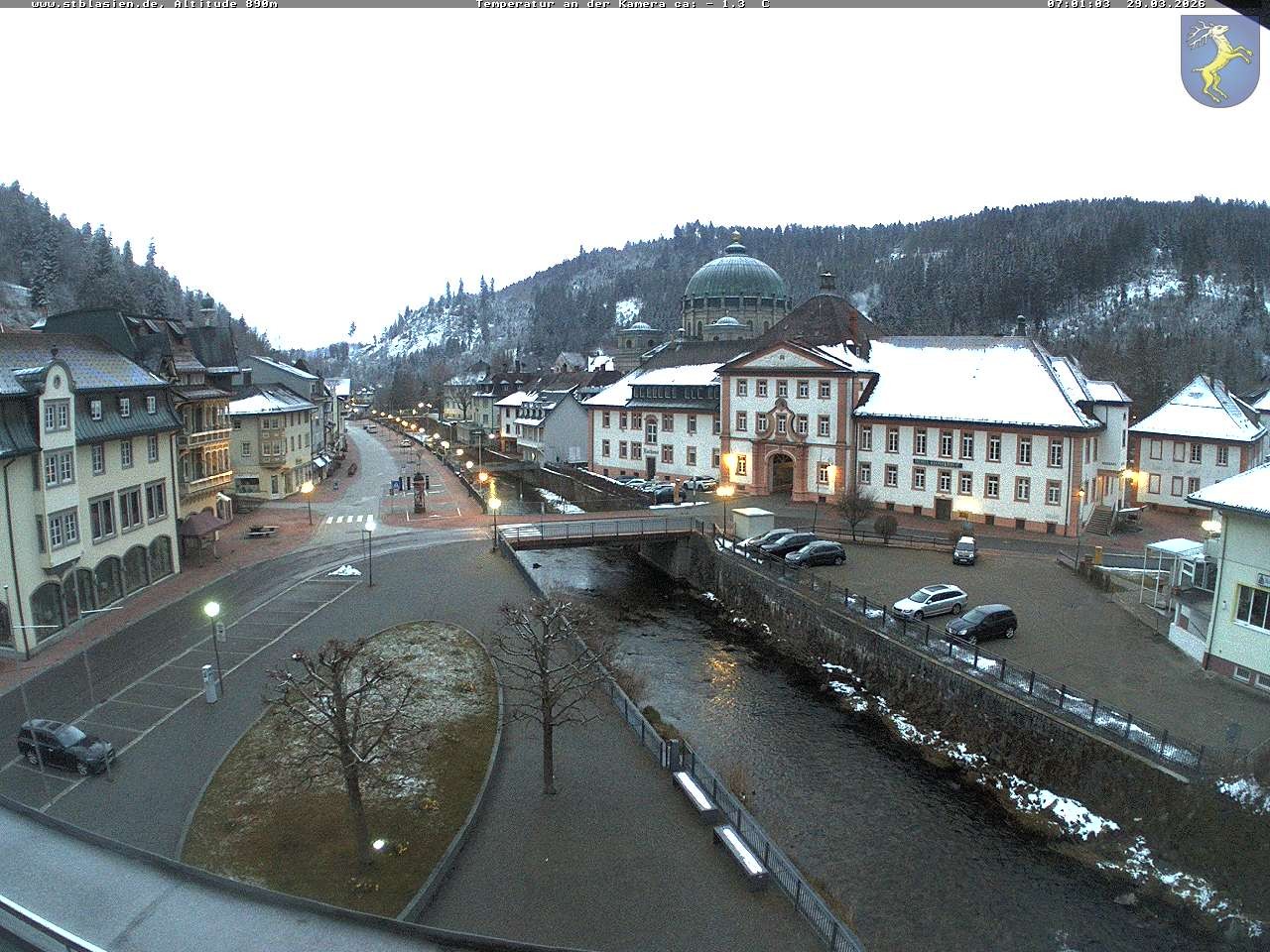 Archiv Foto Webcam St Blasien Menzenschwand: Hauptstraße