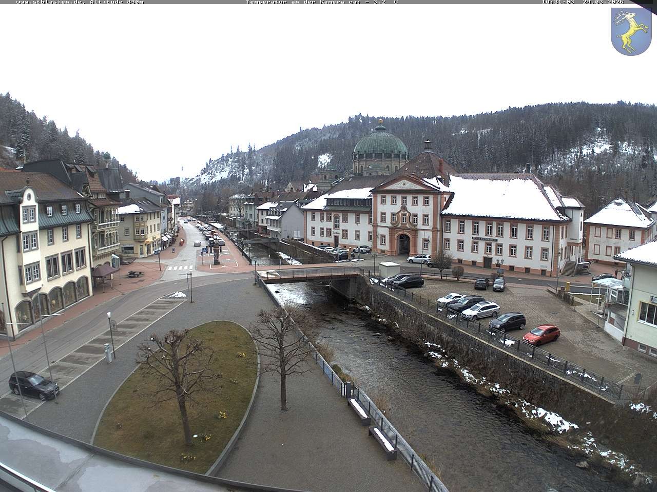 Archiv Foto Webcam St Blasien Menzenschwand: Hauptstraße