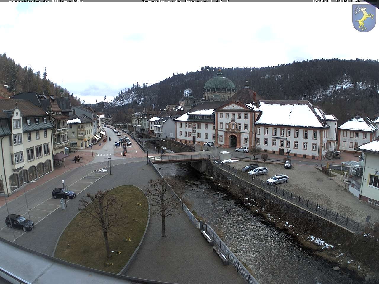 Archiv Foto Webcam St Blasien Menzenschwand: Hauptstraße