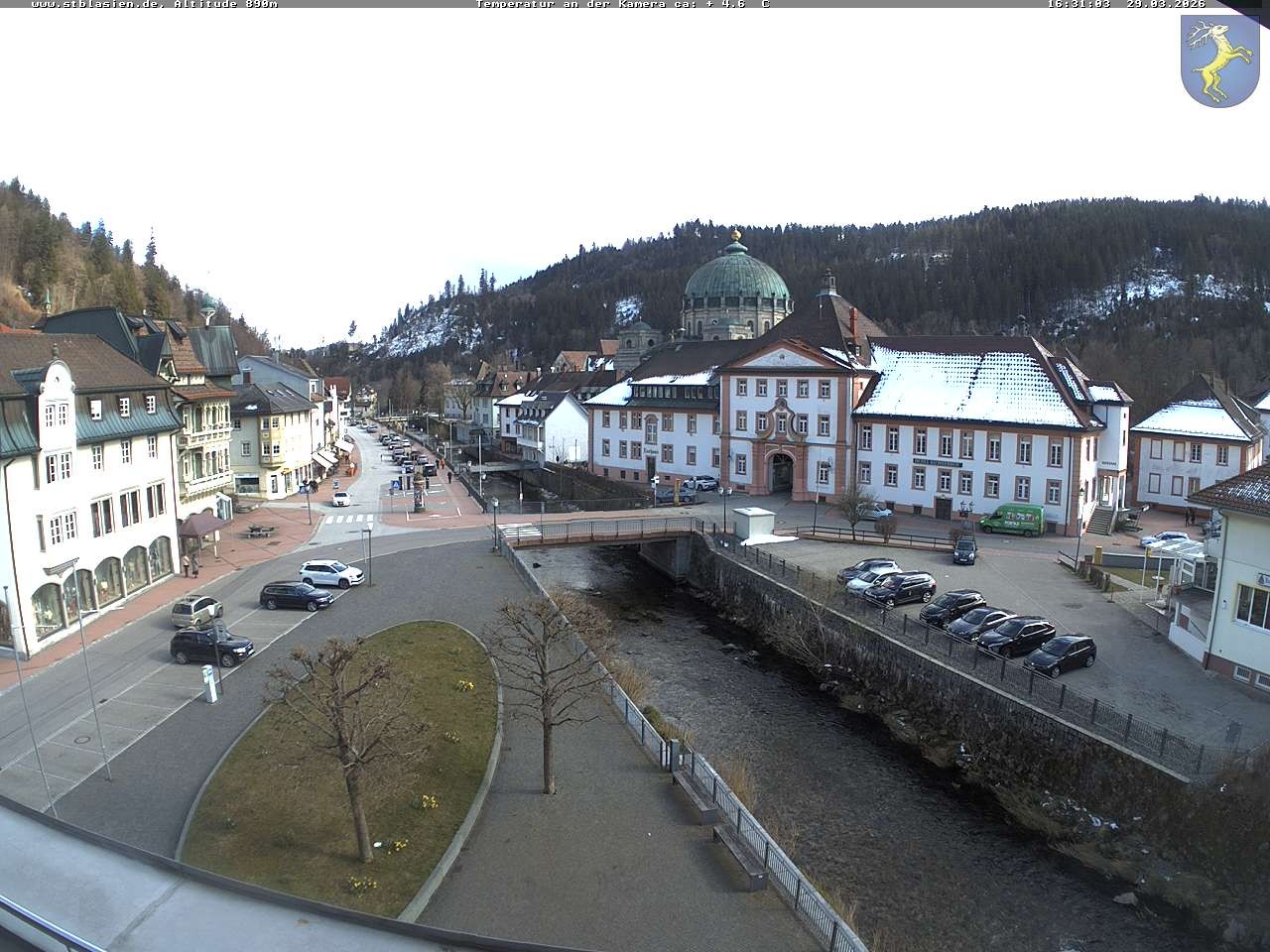 Archiv Foto Webcam St Blasien Menzenschwand: Hauptstraße