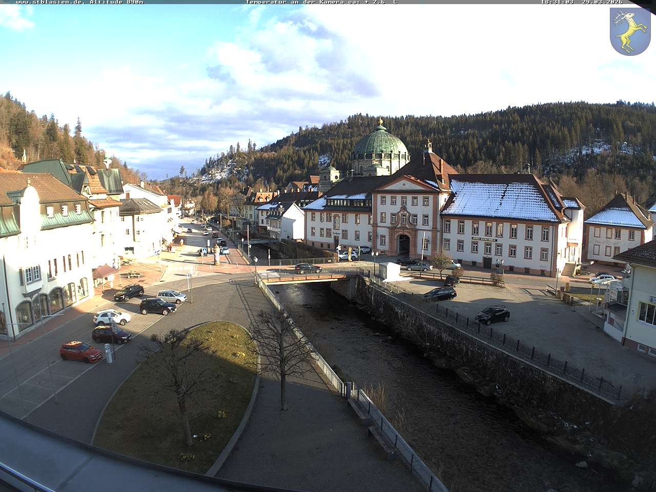 Archiv Foto Webcam St Blasien Menzenschwand: Hauptstraße