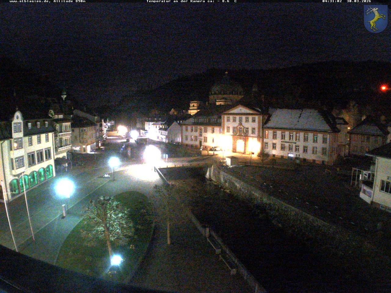 Archiv Foto Webcam St Blasien Menzenschwand: Hauptstraße